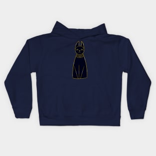 Bastet Egyptian Cat Goddess Kids Hoodie